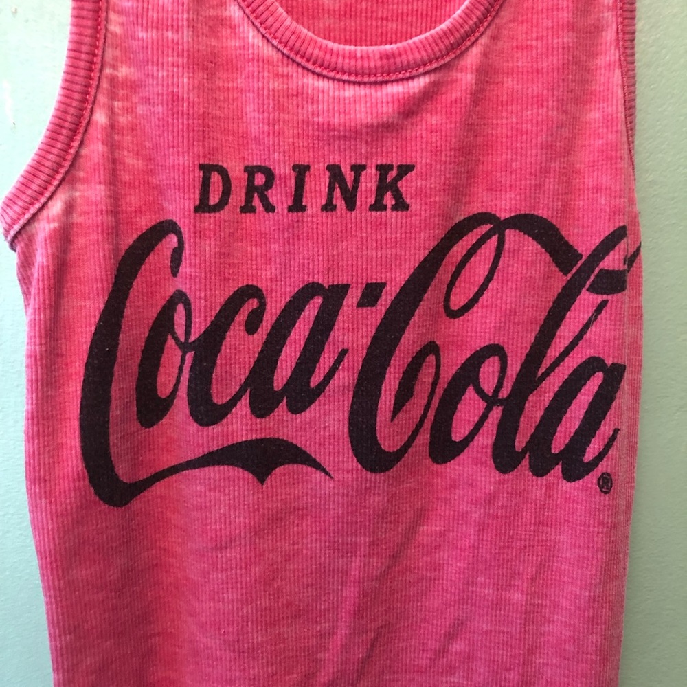 Coca Cola Ribbed Tank - Picture 2 of 6